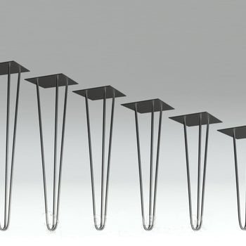 3 Pin Hairpin Legs - Stainless Steel