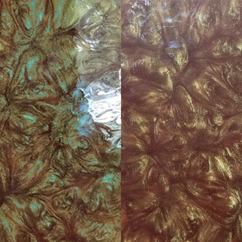 Powder in 2" DEEP POUR epoxy