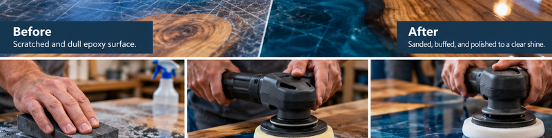 How to Remove Scratches from Epoxy Resin