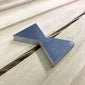 Metal Bowtie Wood Slab Inlay - Medium