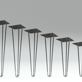 3 Pin Hairpin Legs - Stainless Steel