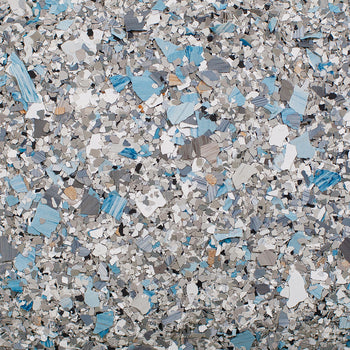 "Blue Granite" HYBRID Epoxy Floor Flakes