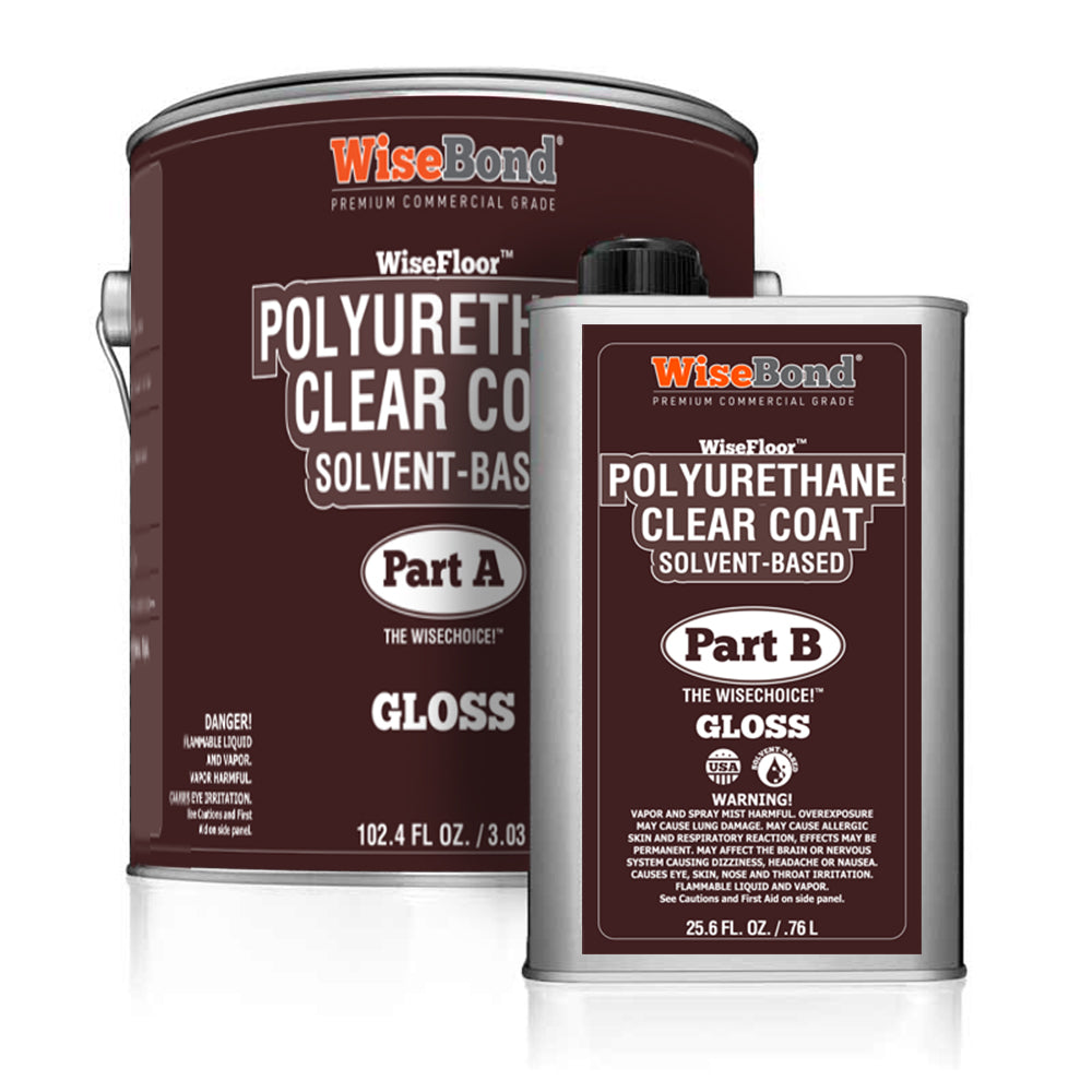 Clear Polyurethane Garage Floor Coating Epoxy Flakes & Metallics