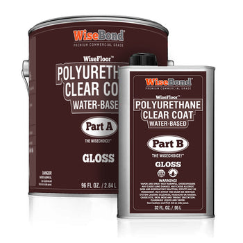 Clear Gloss Polyurethane Epoxy Top Coat - Water-Based