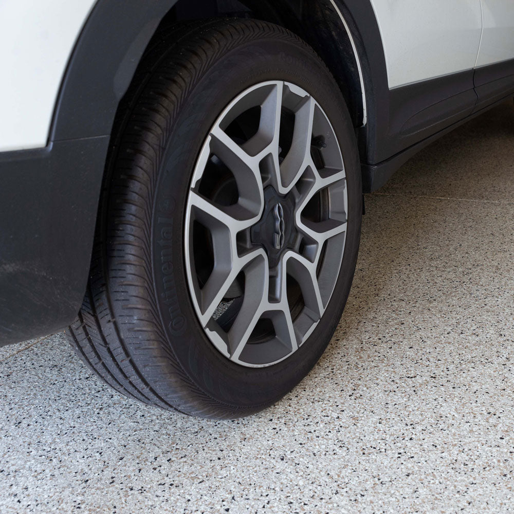 Garage Floor Epoxy Flake Kit Shoreline Resin Garage Flake Floor Kit